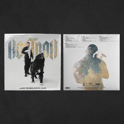 Augen träumen Herzen sehen 2LP - Limitierte Gatefold Vinyl in blue marbled