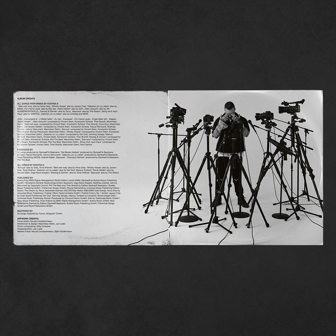 Augen träumen Herzen sehen 2LP - Limitierte Gatefold Vinyl in blue marbled