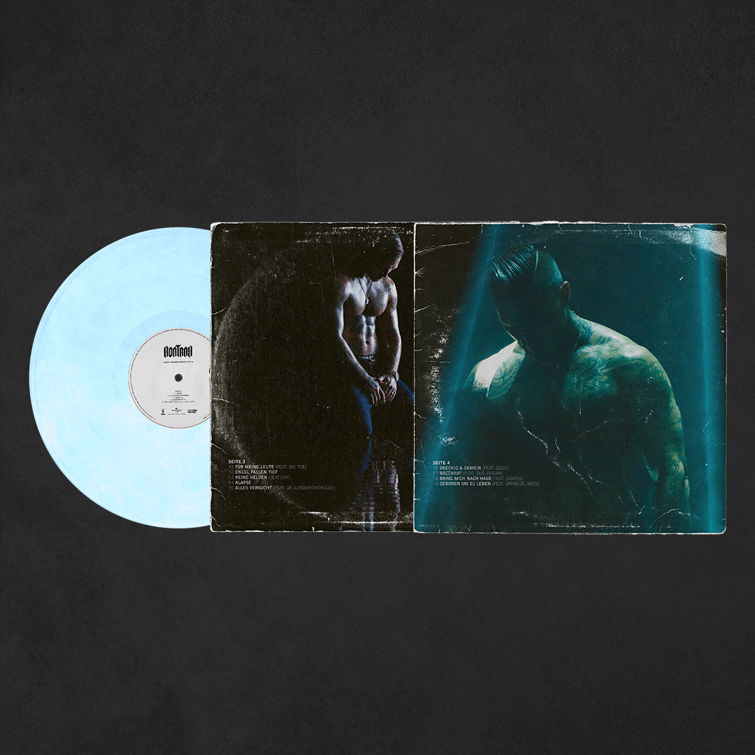 Augen träumen Herzen sehen 2LP - Limitierte Gatefold Vinyl in blue marbled