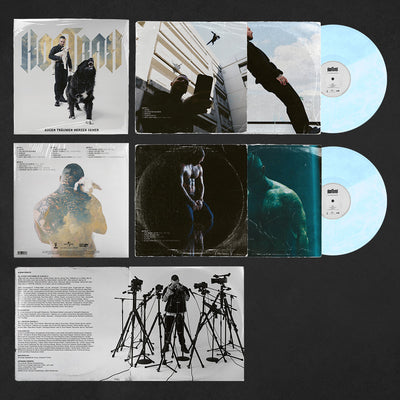 Augen träumen Herzen sehen 2LP - Limitierte Gatefold Vinyl in blue marbled